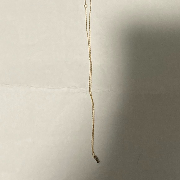 Maison Birks Diamond Rosée du Martin Bar Pendant with gold necklace - Picture 3 of 10